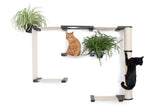 The Gardens - Modern Cat Tree with Plants by Catastrophic Creations