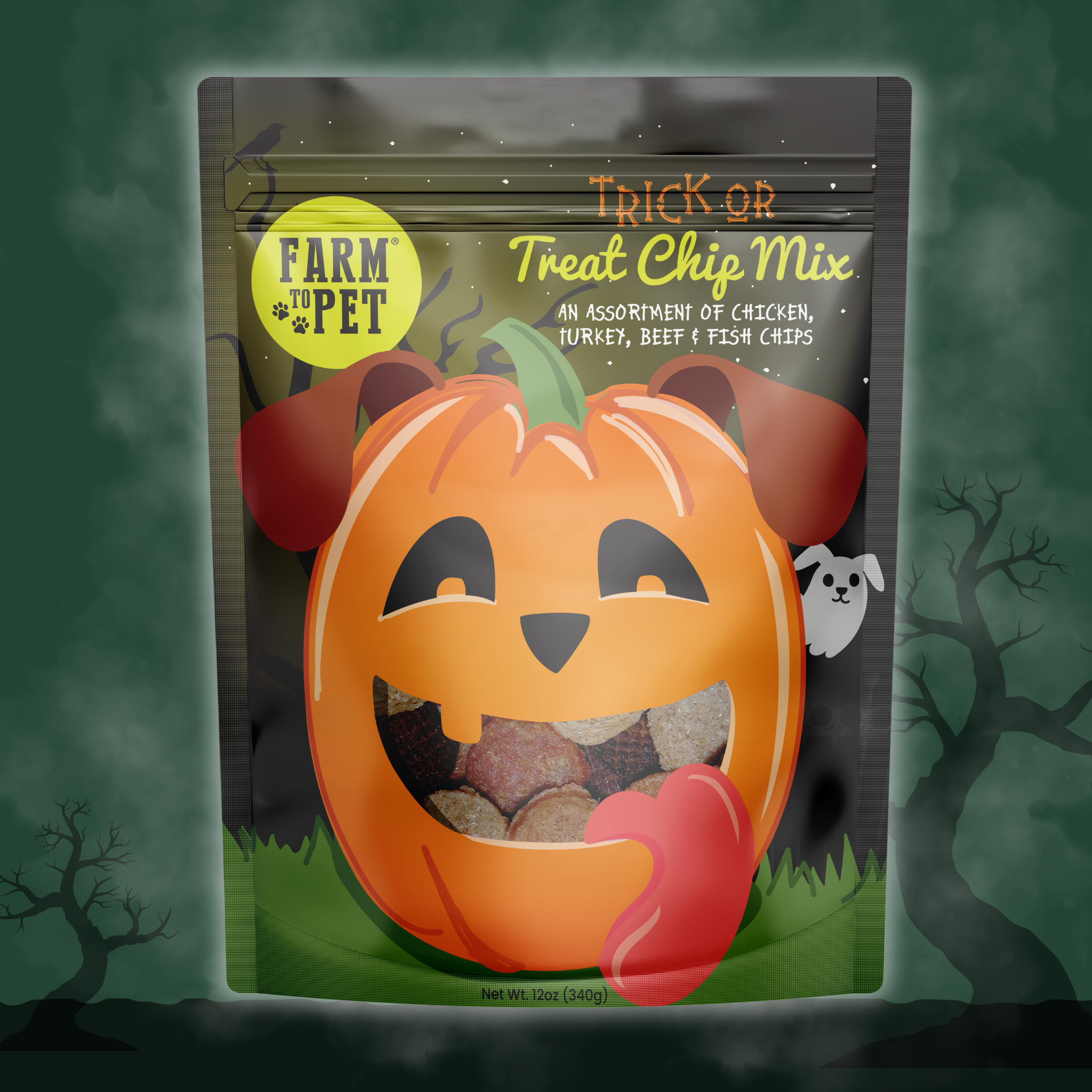 Halloween Trick-or-Treat Dog Treat Mix — Farm To Pet