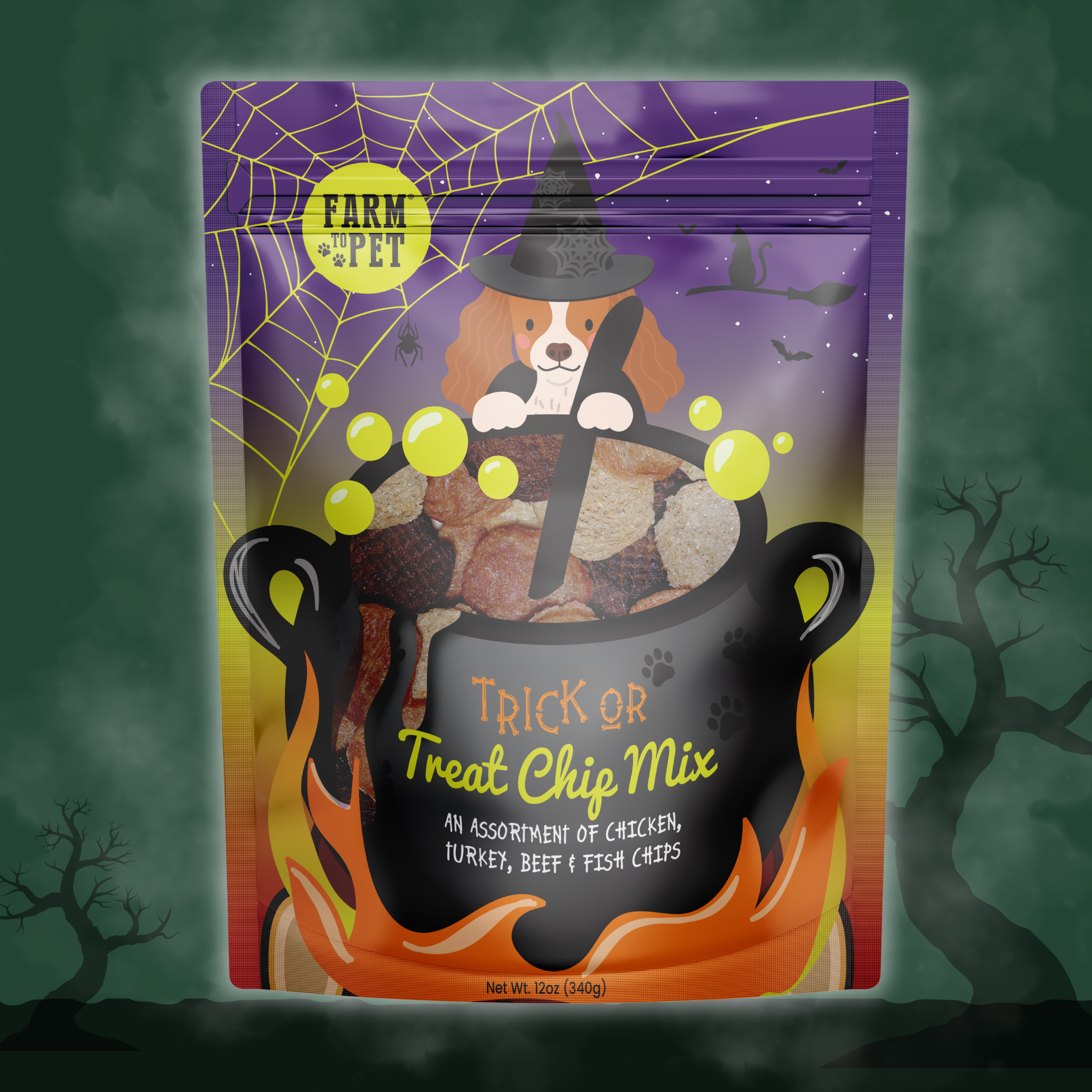 Halloween Trick-or-Treat Dog Treat Mix — Farm To Pet
