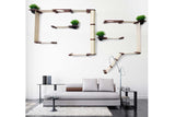 The Gardens - Modern Cat Tree with Plants by Catastrophic Creations