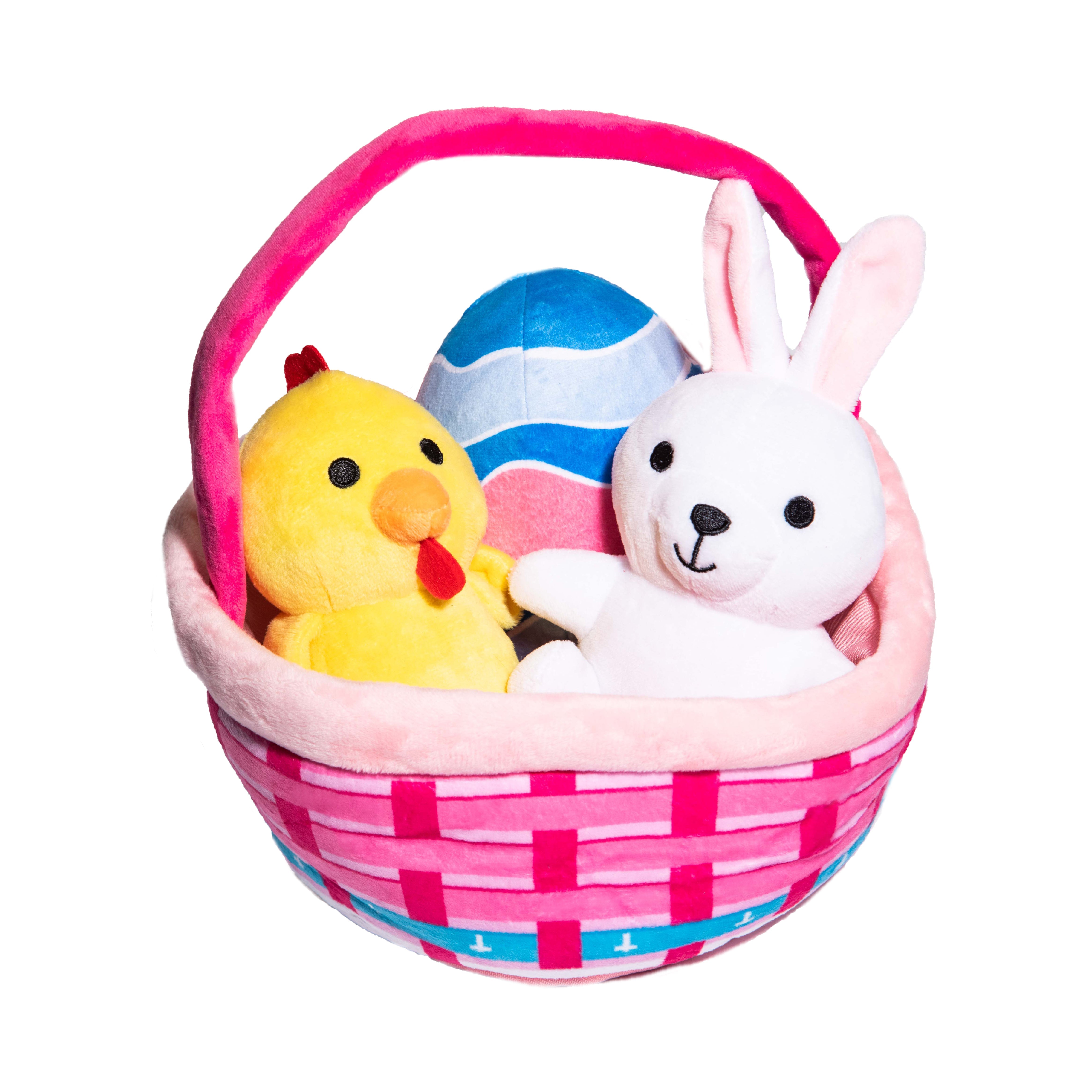Easter Basket Dog Toy