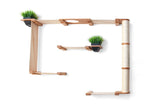 The Gardens - Modern Cat Tree with Plants by Catastrophic Creations