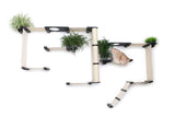 The Gardens - Modern Cat Tree with Plants by Catastrophic Creations