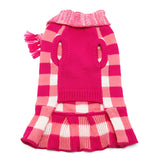 Gingham Sweater Dress