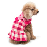 Gingham Sweater Dress