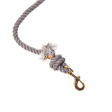 Grey Boho Chic Style Rope Leash