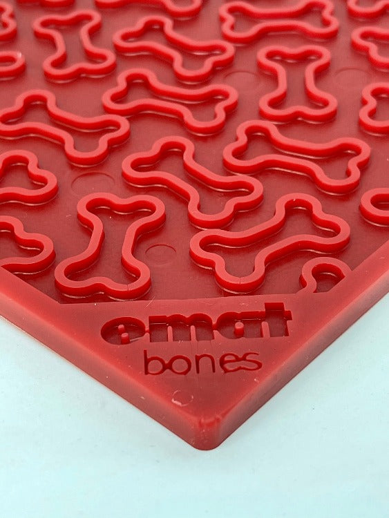 Bones Dog Lick Mat — Halloween Enrichment by SodaPup