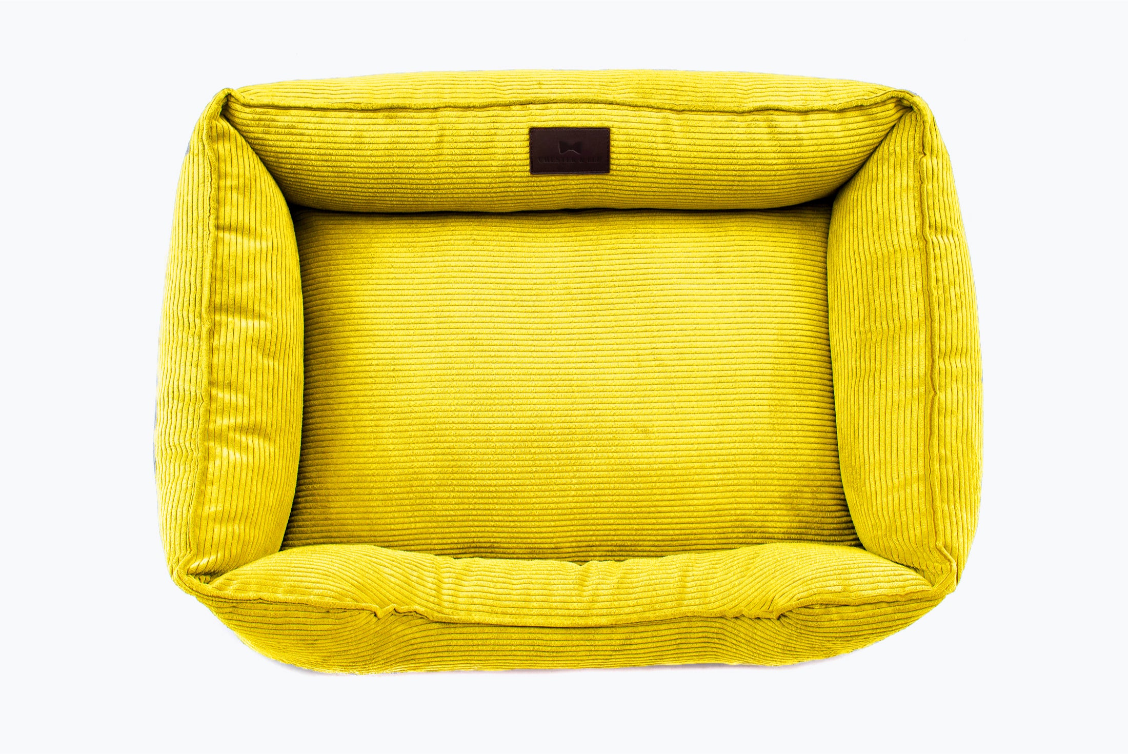 Sunny Sleeper Dog Bed Corduroy - Yellow Color