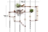The Juggernaut - Indoor Cat Playground for Wall by Catastrophic Creations