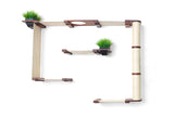 The Gardens - Modern Cat Tree with Plants by Catastrophic Creations