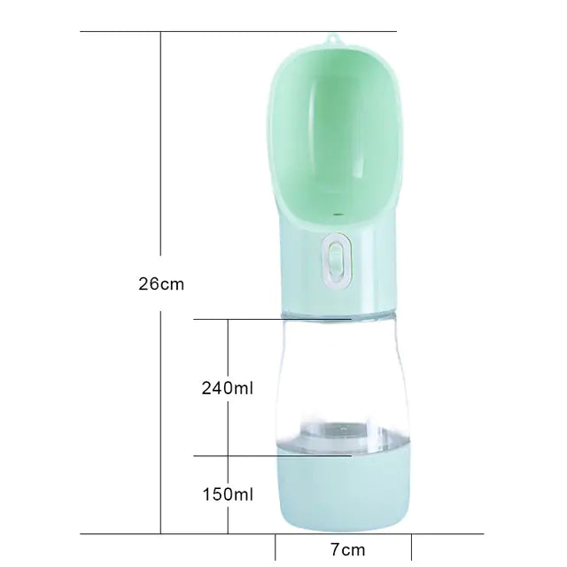 Pet Dog Water Bottle FeederKeep Your Pup Hydrated on the Go with the Pet Dog Water Bottle Feeder!

Description: If you're always on the go with your furry friend, the Pet Dog Water Bottle FeedPet Dog Water Bottle Feeder