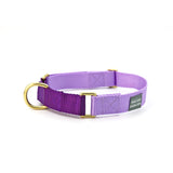 martingale collar / lilac + violet