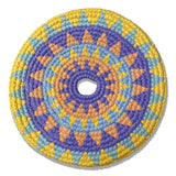Hempy Natural Dye:  Hemp/Cotton blend Sport Disc - Yellow/Blue/Purple