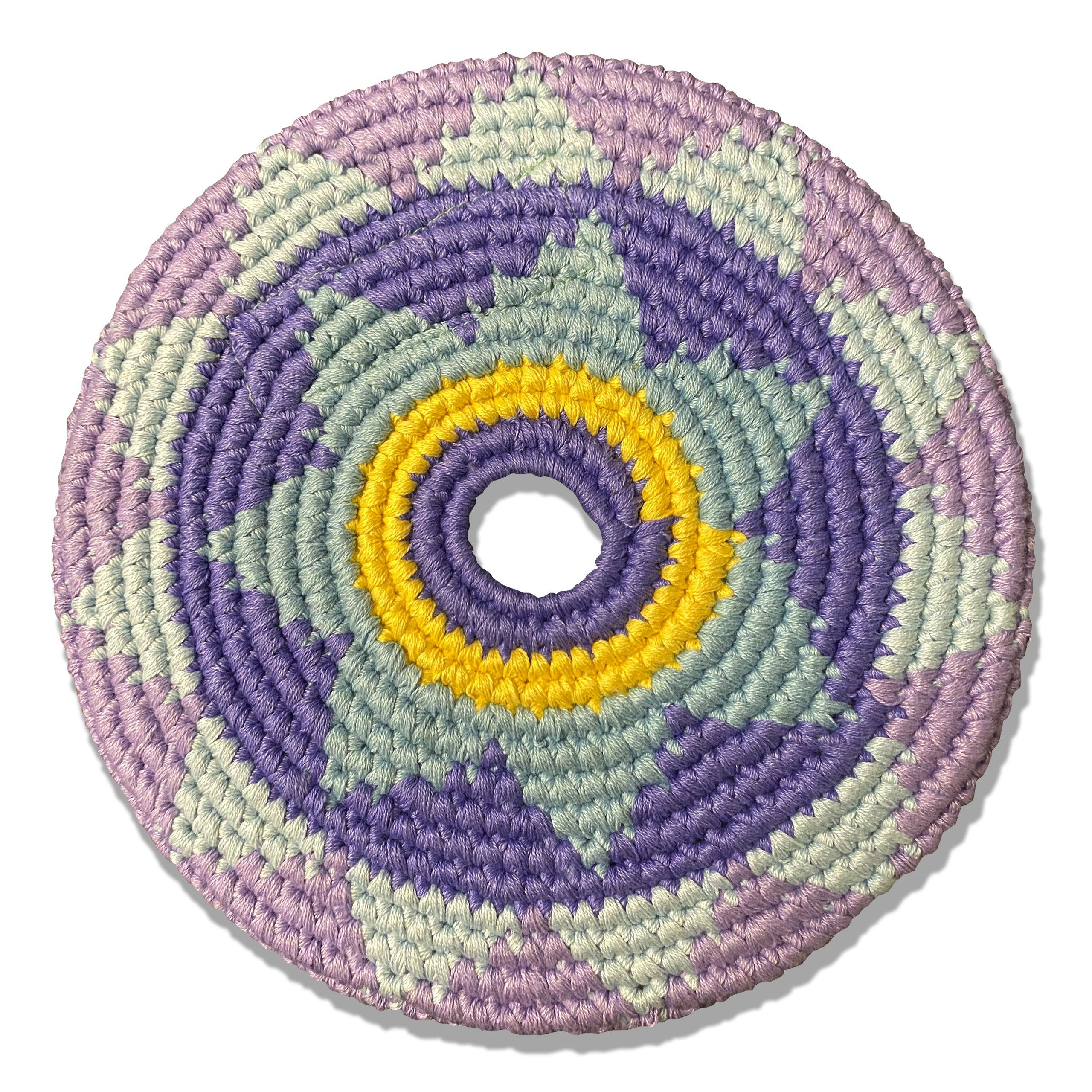Hempy Natural Dye:  Hemp/Cotton blend Sport Disc - Purple
