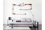 Cat Maze Wall - 3 Tier Cat Tree by Catastrophic Creations