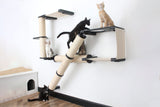 The Crossroads - Cat Wall Scratcher - Tree with Ramp by Catastrophic Creations