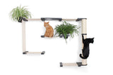 The Gardens - Modern Cat Tree with Plants by Catastrophic Creations