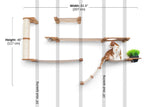 The Bunker - Multi Level Cat Tree with Perch by Catastrophic Creations