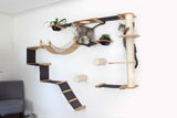 The Juggernaut - Indoor Cat Playground for Wall by Catastrophic Creations
