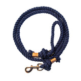 Navy Blue Boho Chic Style Leash