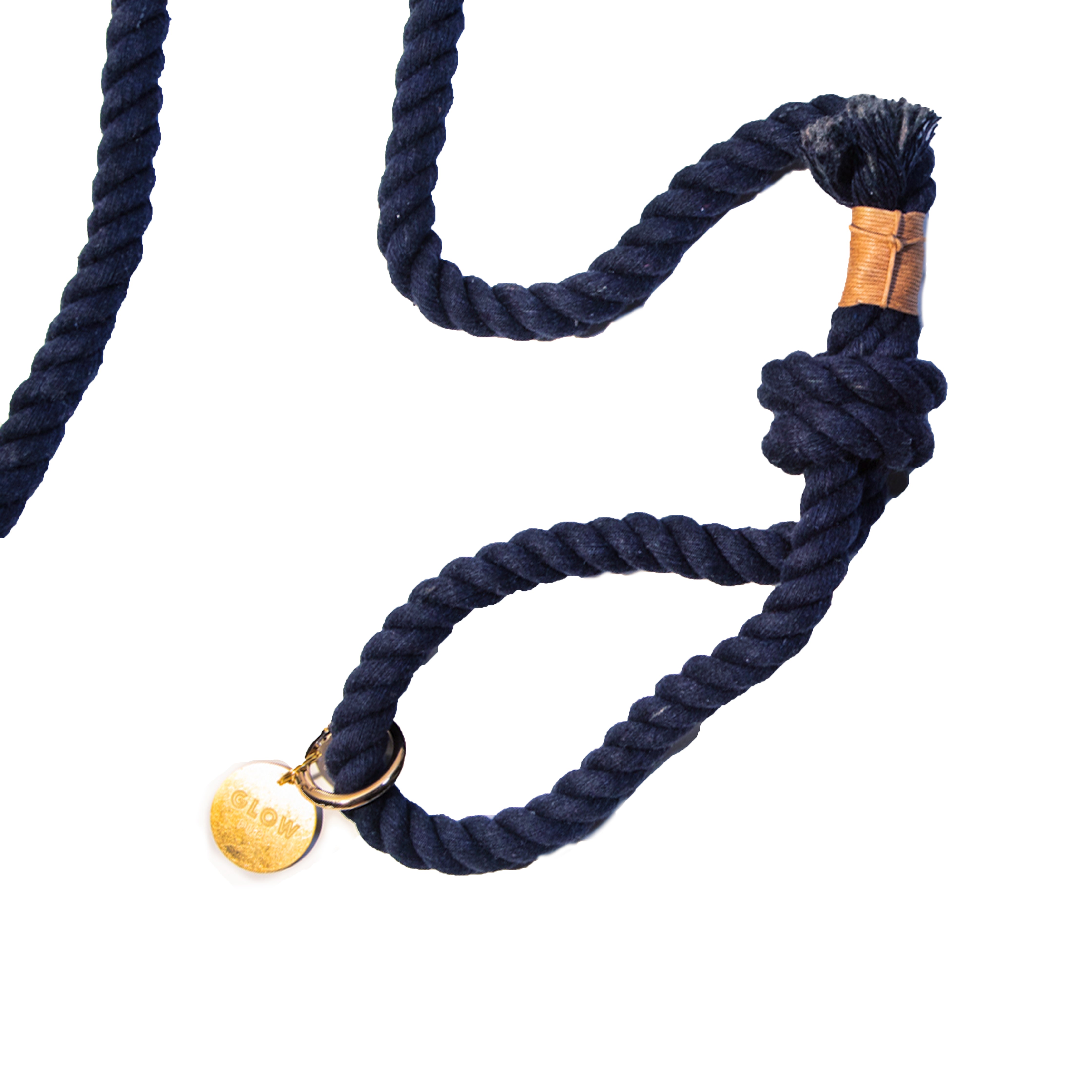 Navy Blue Boho Chic Style Leash