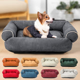 Mini Sofa Dog Bed"FINALLY A NICE BED FOR MY DOG!"A deep dish style dog bed with memory foam will make a comfortable bed for your arthritic dog.The therapeutic memory foam offers suppMini Sofa Dog Bed