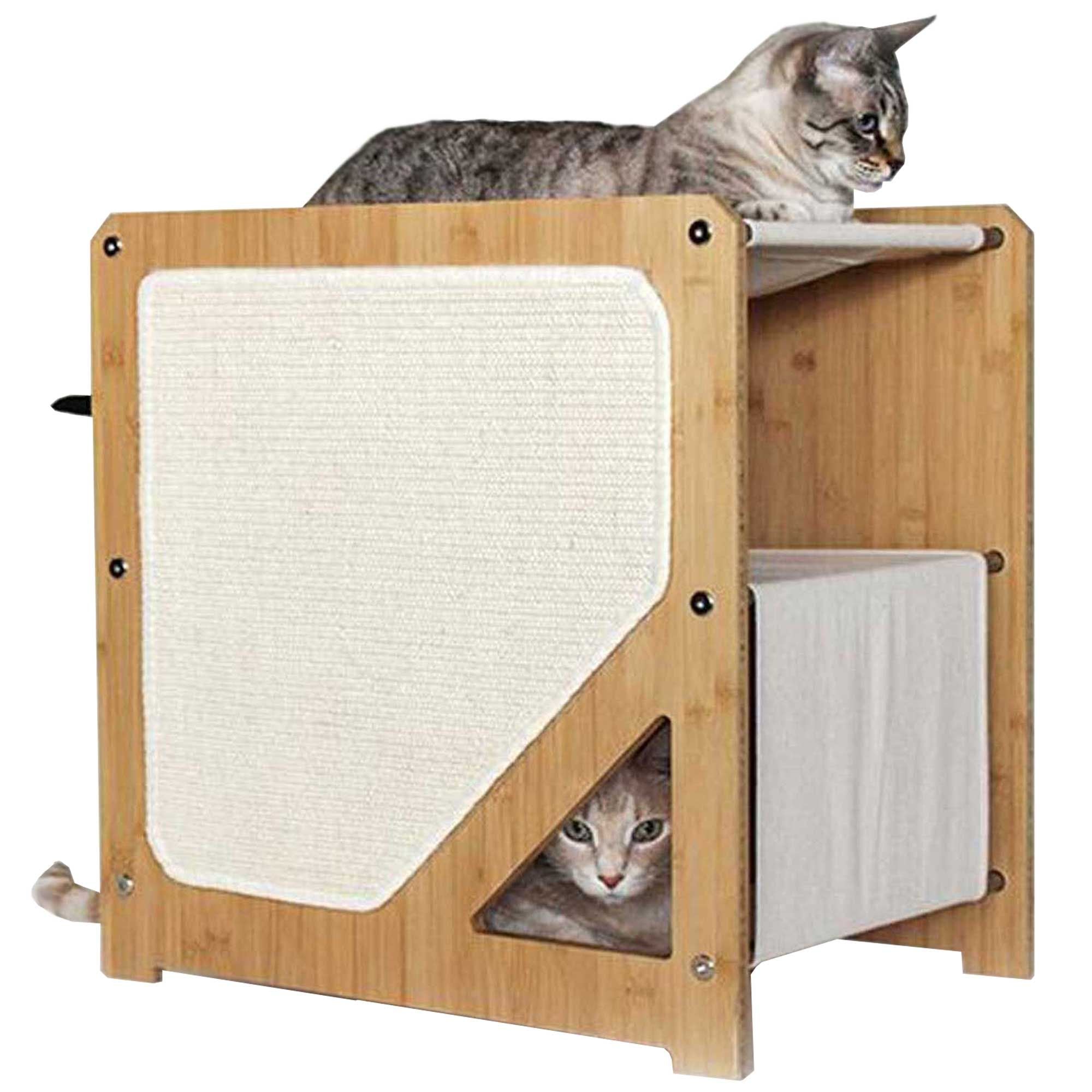 The Grotto - Short Cat Tree for Small Spaces by Catastrophic Creations