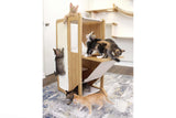 The Overlook - Sturdy - Bamboo Cat Tree by Catastrophic Creations