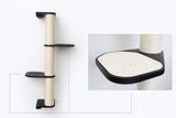 Wall Mounted Cat Climbing Pole - Sisal by Catastrophic Creations
