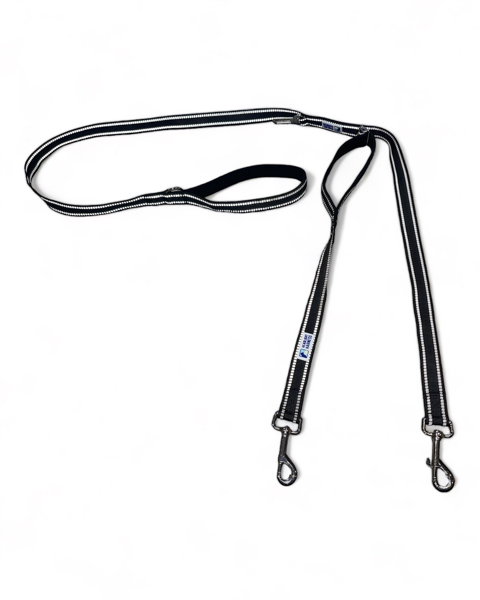 Headlight Harness 2 Dog Reflective Double Dog Leash