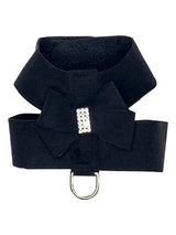 Hollywood Bow Dog Harness, Black