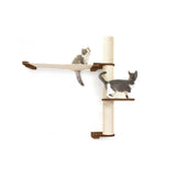 The Crow's Nest - A Wall Cat Scratcher with Hammock by Catastrophic Creations
