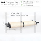 Horizontal Scratching Post for Cats by Catastrophic Creations