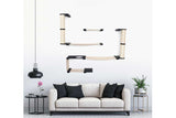 The Roman - A Wall Mounted Cat Scratcher Tree by Catastrophic Creations