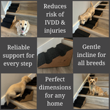 Stairwedge - Dog Ramp for Small Dogs - Versatile Stair Ramp for Any Staircase