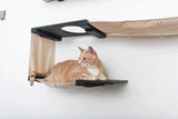 The Roman - A Wall Mounted Cat Scratcher Tree by Catastrophic Creations