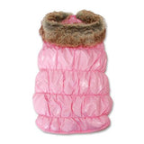 Ruched Reversible Bubble Jacket