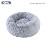 Calming Pet BedDONUT PET BED; 23in round dog bed for pets up to 25lbs; this includes breeds such as small Terriers, Daschund, Pomeranian, Shi Tzu, Pug, Chihuahua, all Toy Breeds et0Calming Pet Bed