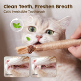 Natural Silvervine Stick Cat Chew Toy-2pcsSPECIFICATIONSType: catsToys Type: Catnip ToysOrigin: Mainland ChinaMaterial: WoodIs Smart Device: noCN: ZhejiangNatural Silvervine Stick Cat Chew Toy-2pcs