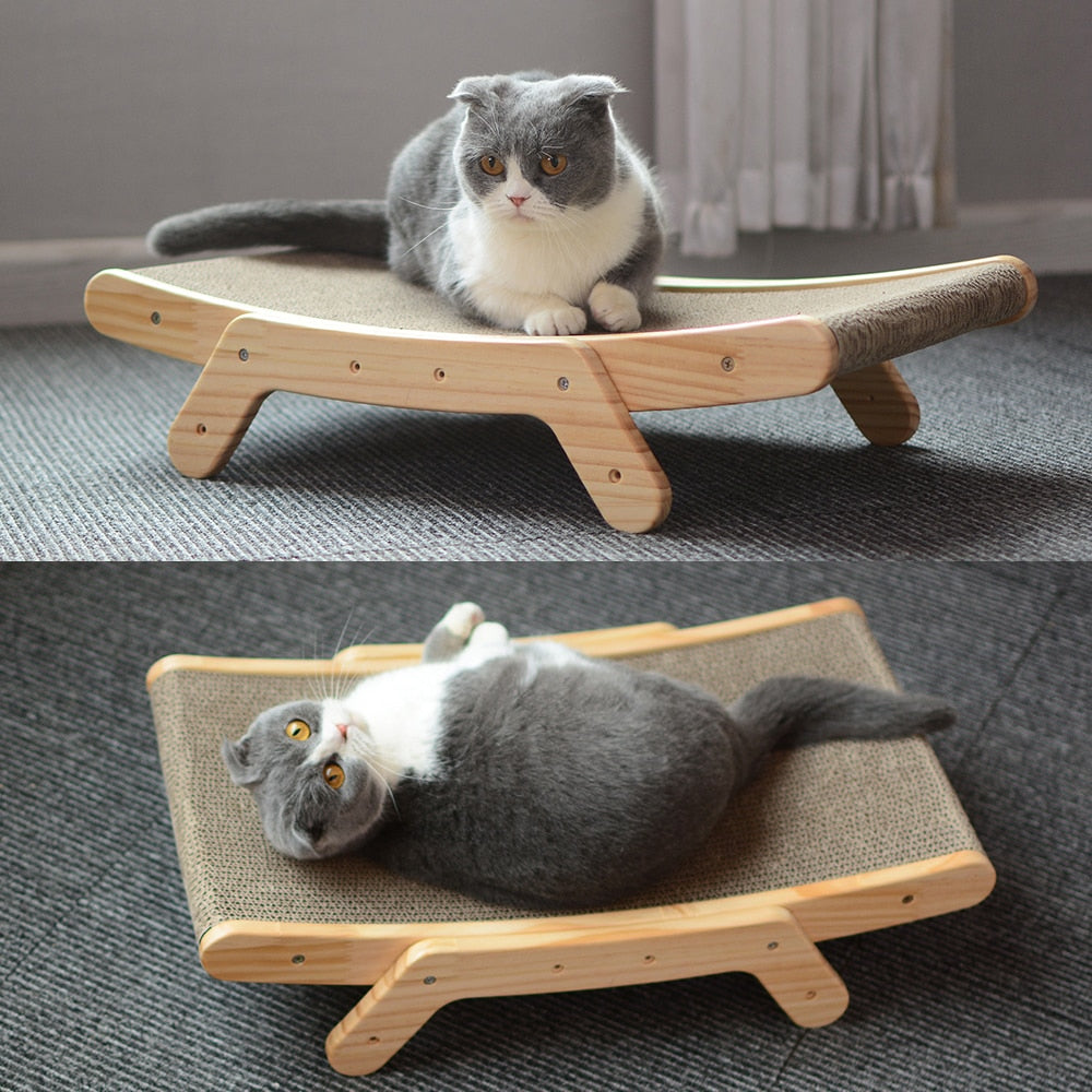 Wooden Cat Scratch BedWooden Cat Scratch Bed