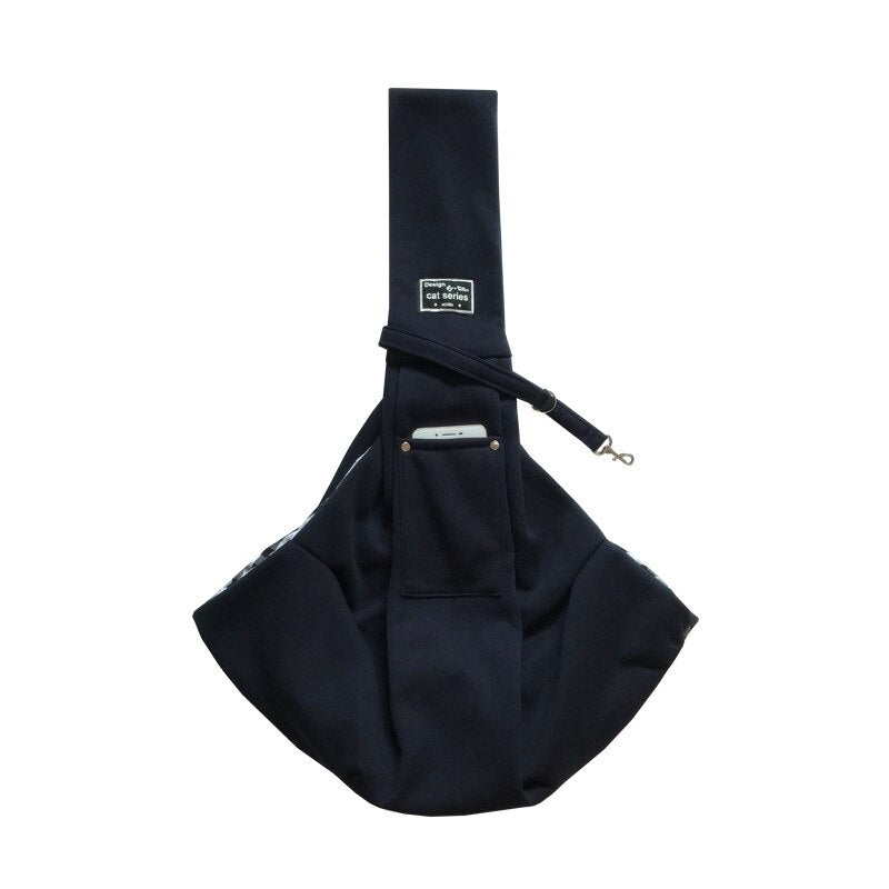 Pet Sling BagSPECIFICATIONSType: DogsStyle: SPORTSeason: All seasonsPattern: SolidOrigin: Mainland ChinaMaterial: nylonItem Type: SlingsFitable Weight: 6.5kgFeature: WindproofCN:Pet Sling Bag