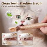 CAT SILVERVINE CHEWING STICKThis natural Cat Silvervine Chewing Stick provides hours of entertainment for your feline friend while promoting dental health and reducing stress and anxiety. Made CAT SILVERVINE CHEWING STICK