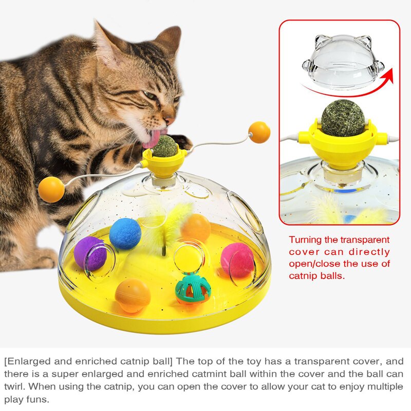 Windmill Interactive Multifunctional Catnip ToyGet your cat the play time they’ve been dreaming of with the Whirl Play Windmill Catnip Toy!



Ever so often cats mark their territory which can cause valuable thinWindmill Interactive Multifunctional Catnip Toy