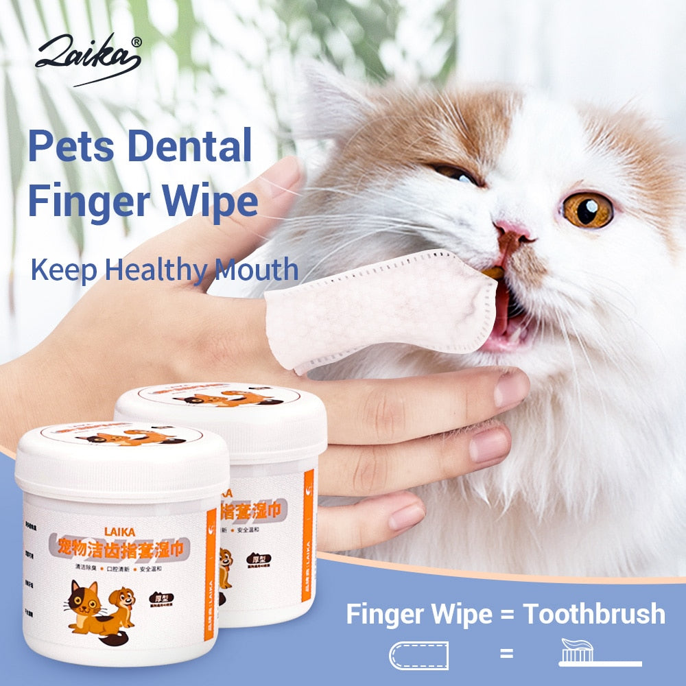 Pet Dental Cleaning Finger WipesHave you been looking for an easier and more effective way to maintain your pet's dental health? Introducing Pet Dental Cleaning Finger Wipes, a revolutionary soluti0Pet Dental Cleaning Finger Wipes