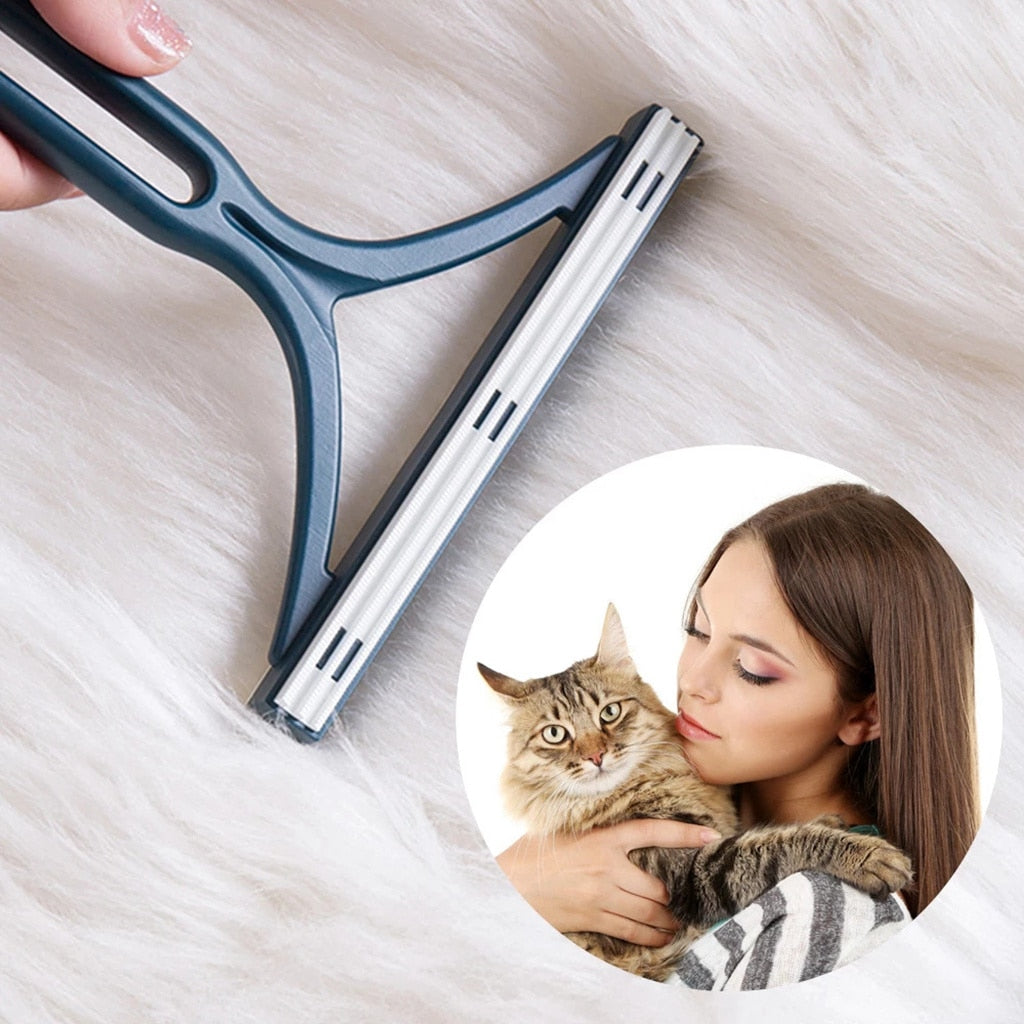 Double Ended Manual Pet Hair Lint RemoverSay Bye to Tear Stains: Are you still troubled by your dogs’ recurrent tear stain, mats, and tangles? Now your worries can get a perfect solution with our pet comb ODouble Ended Manual Pet Hair Lint Remover