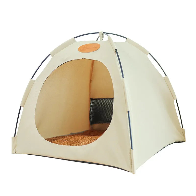 Foldable Pet TentDo you want to offer your beloved pet a cozy retreat for relaxation, playtime, or a little quiet time? Look no further than our Foldable Pet Tent, the ultimate havenFoldable Pet Tent