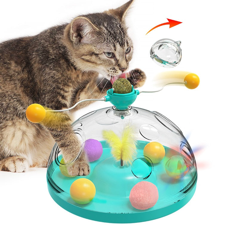 Windmill Interactive Multifunctional Catnip ToyGet your cat the play time they’ve been dreaming of with the Whirl Play Windmill Catnip Toy!



Ever so often cats mark their territory which can cause valuable thinWindmill Interactive Multifunctional Catnip Toy