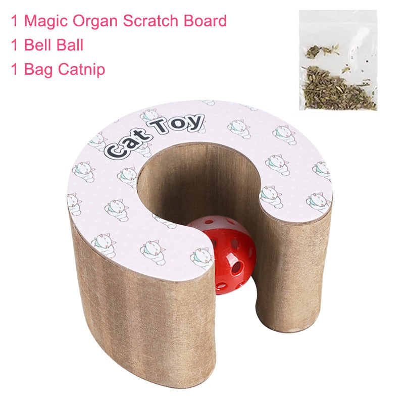 Interactive Self-Rolling Ball Cat ToySPECIFICATIONSType: CatsType: catsToys Type: BallsSupport: Dropshipping,wholesaleSpecifications: 24cmx24cmx10cmOrigin: Mainland ChinaName: Magic organ cat scratch bo-Rolling Ball Cat Toy