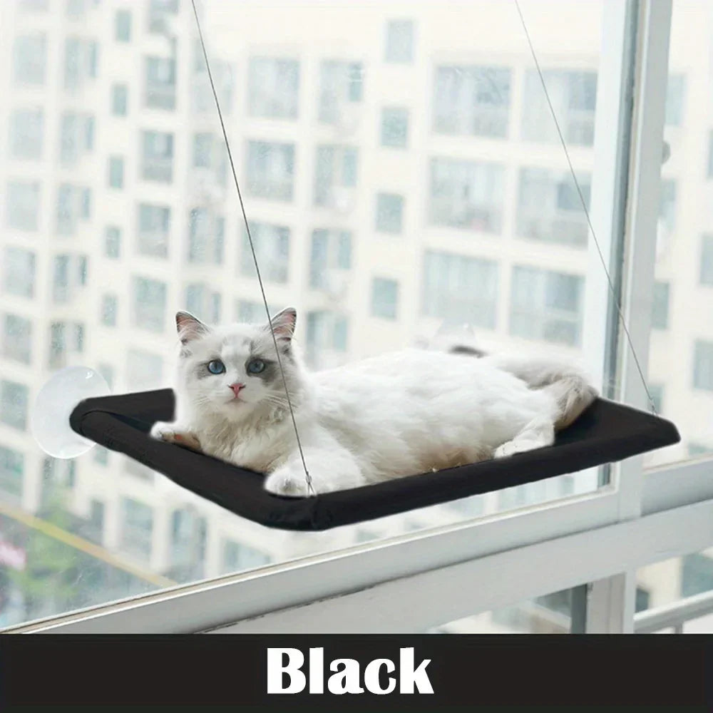 Cat Window Mounted Perch HammockThe Cat Window Mounted Perch Hammock provides a secure and comfortable spot for your cat to relax and observe their surroundings. With its convenient window mount, yCat Window Mounted Perch Hammock