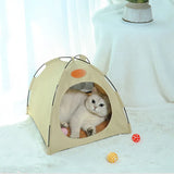 Foldable Pet TentDo you want to offer your beloved pet a cozy retreat for relaxation, playtime, or a little quiet time? Look no further than our Foldable Pet Tent, the ultimate havenFoldable Pet Tent